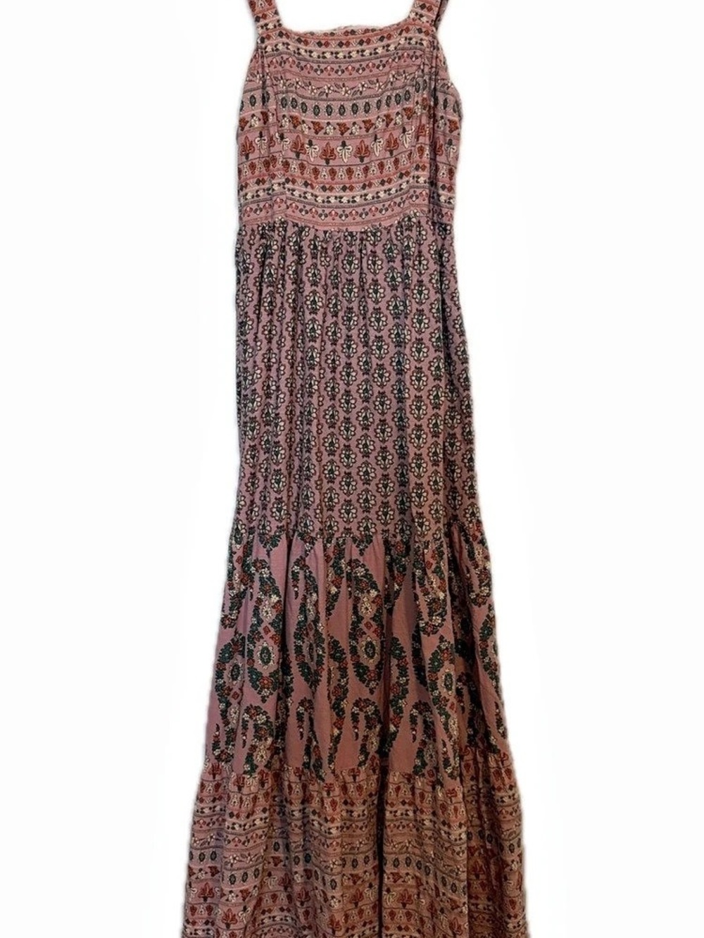 Knox Rose Floral Maxi Dress Pink XS Like New